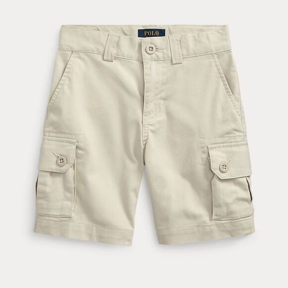 Boys POLO Ralph Lauren Khaki Sand Color size 6 Cargo Short - Picture 1 of 8